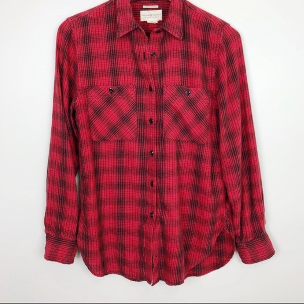 Denim & supply red flannel size s